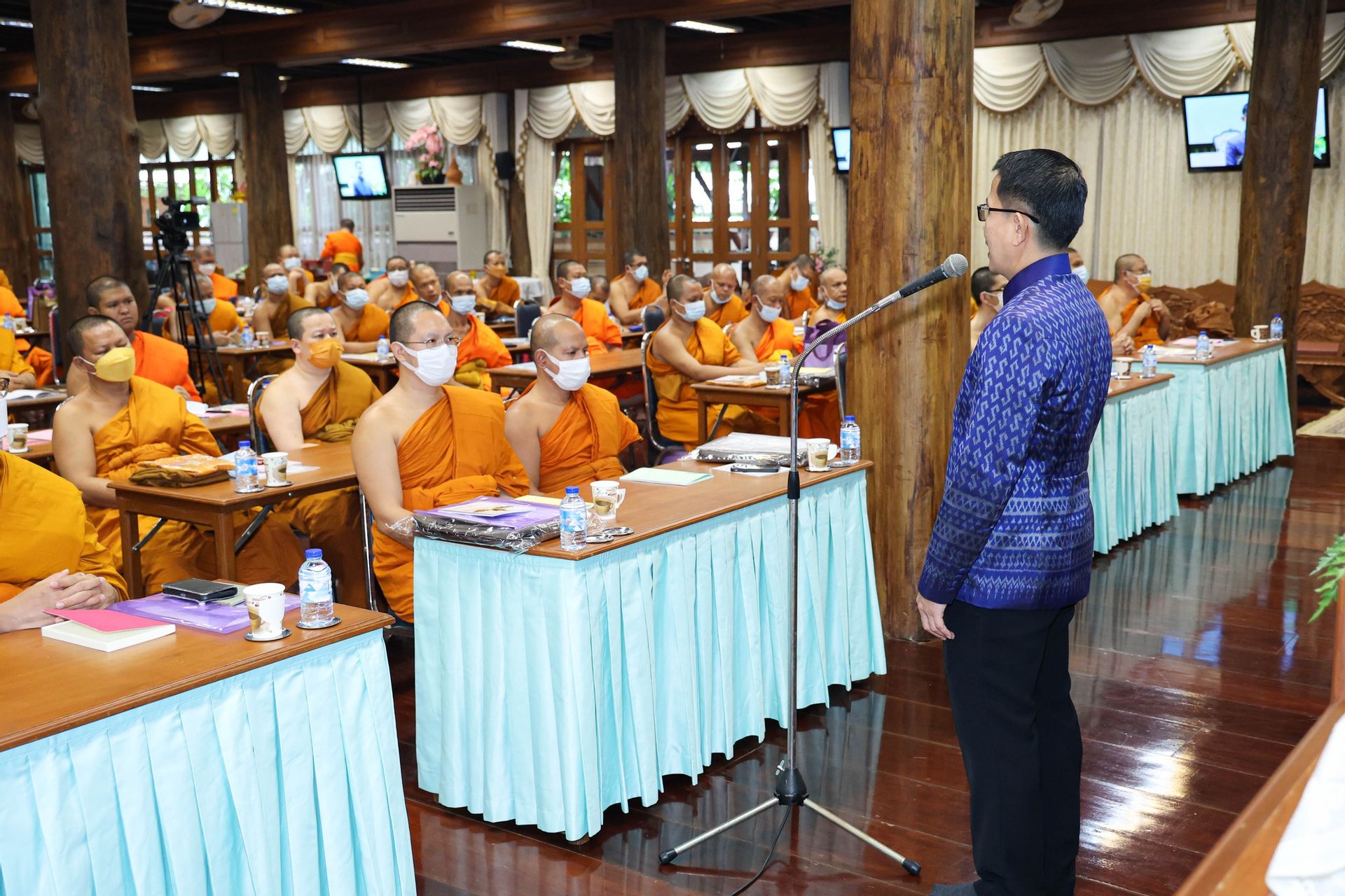 สมเด็จพระมหาวีรวงศ์ เปิดการฝึกอบรมพระธรรมทูต รุ่นที่ 57