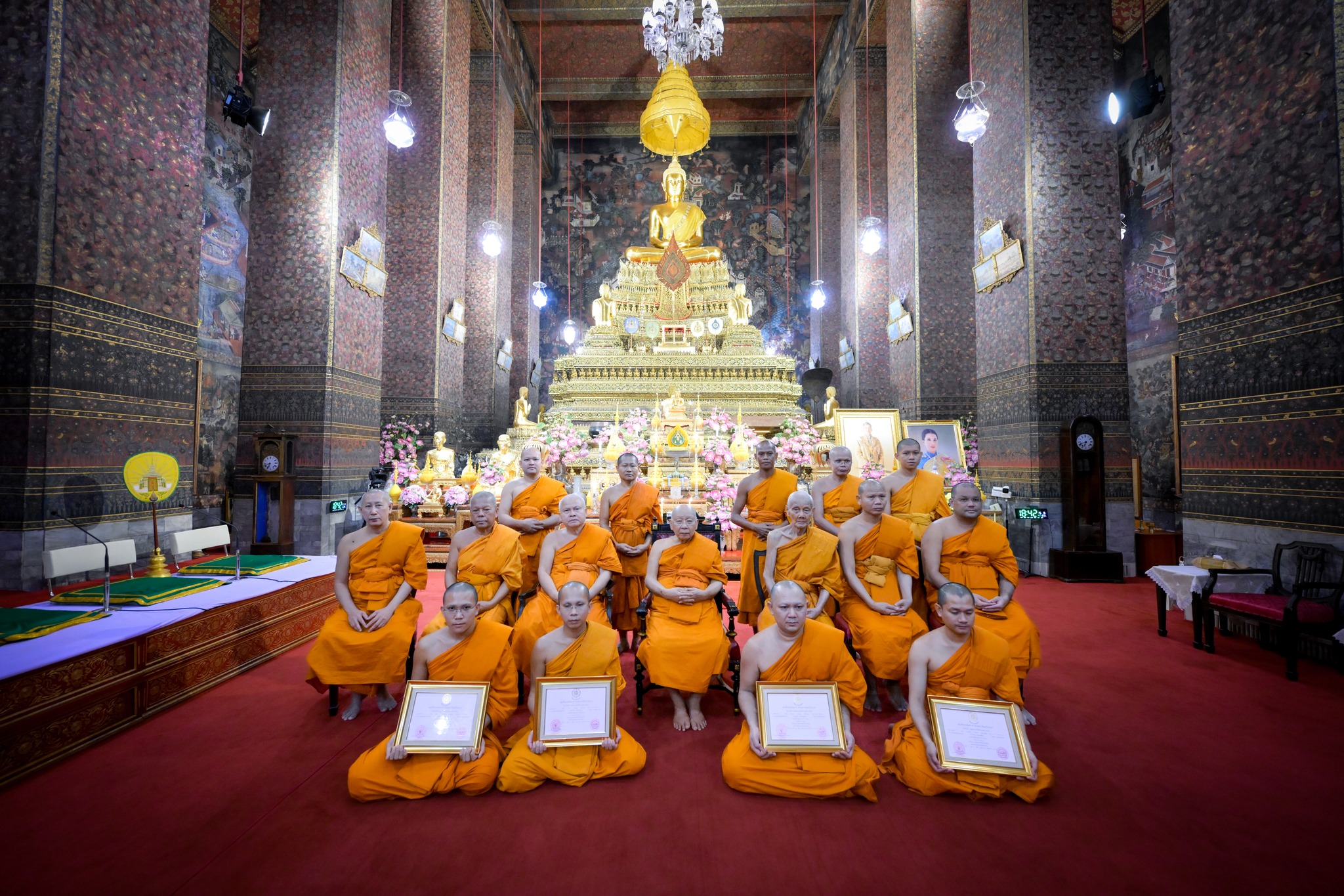 ❖ พิธีเจริญชัยมงคลคาถา ต้อนรับเปรียญธรรม สำนักเรียนวัดพระเชตุพนวิมลมังคลาราม