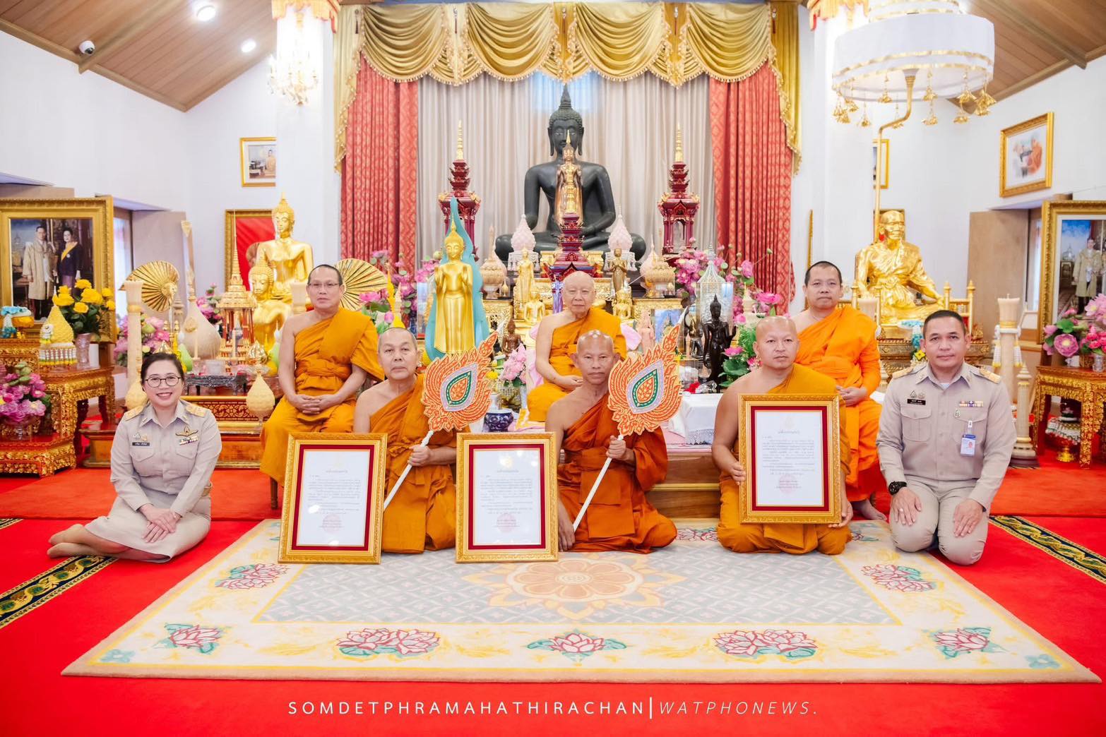 ❖ พิธีมอบพระบัญชาสมเด็จพระสังฆราช แต่งตั้งรองเจ้าคณะจังหวัด ในเขตปกครองคณะสงฆ์หนเหนือ